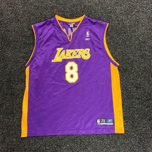 Reebok LA Lakers Kobe Bryant Away Jersey 2XL